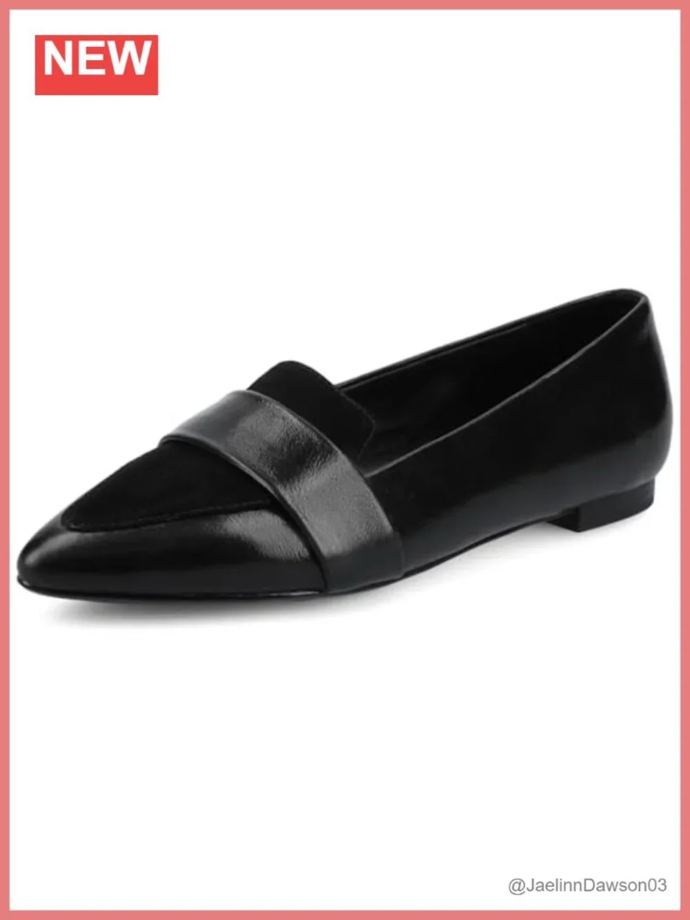Women's Pointed-Toe Loafers Slip-On Flats with All-Day Cushioning